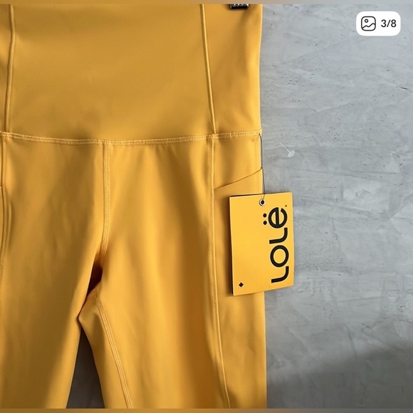 Lole Step Up women's tight shorts in Marigold Colour - Size XS - Picture 8 of 11